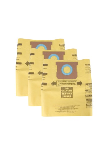 Gildedwill 3'lü Paket H Tipi 9067100 Vakum Filtre Torbası, 5-8 Galonluk Atölye Vakumları İçin Yedek Parça, 90671 9067100 Parçasını Değiştirin Gildedwill 3'lü Paket H Tipi 9067100 Vakum Filtre Torbası, 5-8 Galonluk Atölye Vakumları İçin Yedek Parça, 90671 9067100 Parçasını Değiştirin