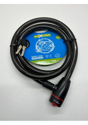 Motorsiklet Halat Kilit 15 1500 Mm