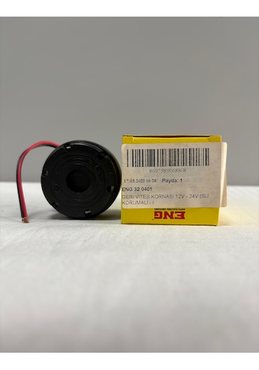 Geri Vites Kornası 12v-24v Su Korumalı