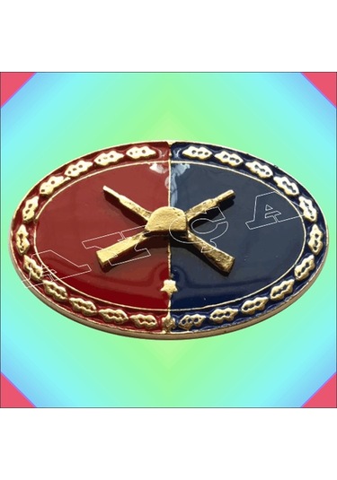 Uzman Erbaş Kita Hizmet Büyük 1 Yildiz Brove kırmızı - lacivert