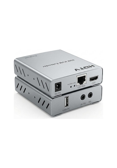Enkado Ekd-he60kvm 1080p 60 Metre Hdmı Usb Kvm Extender Görüntü Aktarıcı