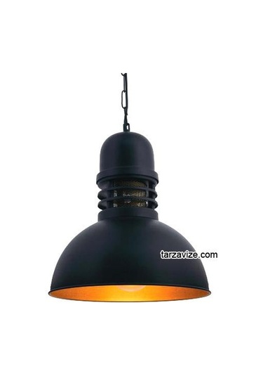 Tarzavize Trt14 Dekoratif Siyah Retro Sarkıt Avize