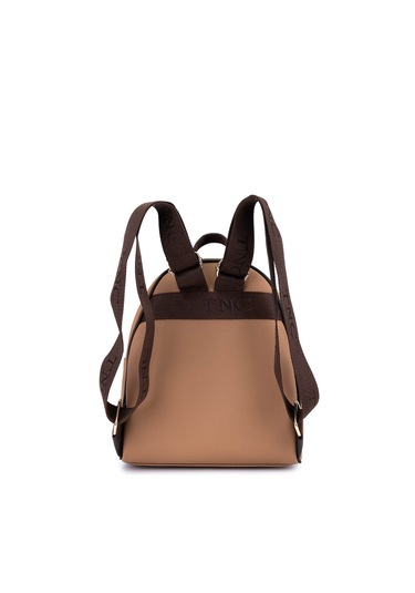 Tamer Tanca Kadın Suni Deri Bisküvi Sırt Çantası 743 2335 Bn Cnt Y25 Bıskuvı Fltr Bej