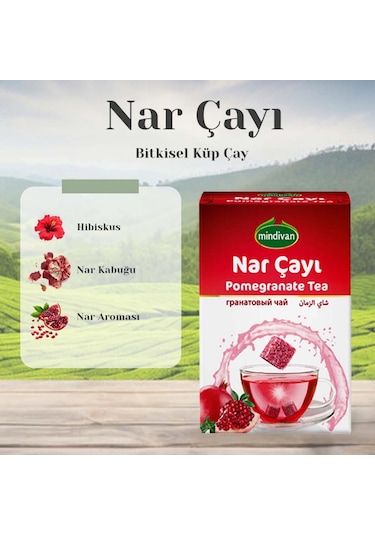 Nar Çayı Küp Şeklinde 150 Gr