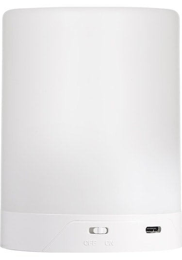 Neoglint D C5v 3w Gece Lambası Başucu Lambası Hassas Dokunmatik Kontrol Destekli Statik Renk/ Ahşap