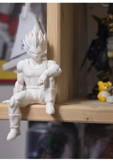 Vegeta Anime Figür - Dragon Ball Z 3d Baskı Koleksiyon Figürü