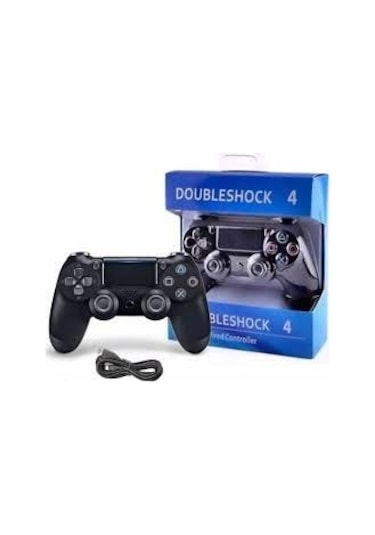 Ps4 Siyah Doubleshock Wireless Gamepad Joystick Kablosuz Ps4 Oyun Kolu-1150