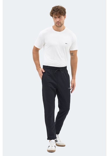 Slazenger Madoc Erkek Siyah Eşofman Altı Siyah