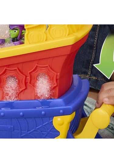 G0666 Spidey Ve İnanılmaz Arkadaşları Webs Ahoy Bubble Ship +3 Yaş