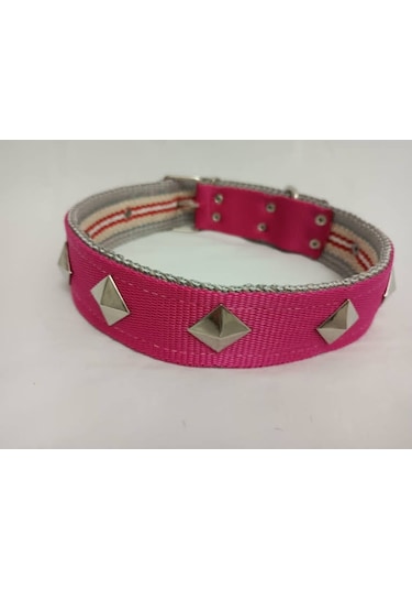 Kozaklı 10463 Süslü Köpek Tasması Pembe 70 x 4 CM