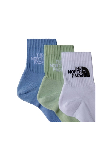 The North Face Multı Sport Cush Quarter Çorap 3p Nf0a882g0od1 Çok Renkli