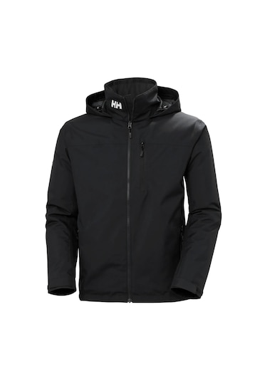 Helly Hansen Crew Hooded Midlayer Erkek Mont Black Siyah