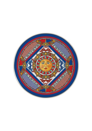 Sole Mio Kek Sunum Tabağı Porselen 32,5 Cm Çok Renkli