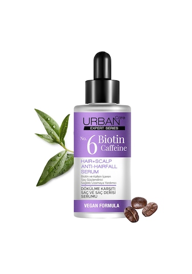 Urban Care Expert No.6 Biotin Caffeine Dökülme Karşıtı Saç Bakım Serumu-50 Ml-vegan
