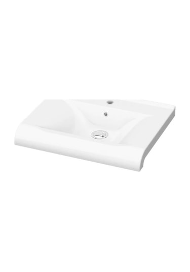 Idevit Hera 80 CM Dolap Uyumlu Yarım Lavabo