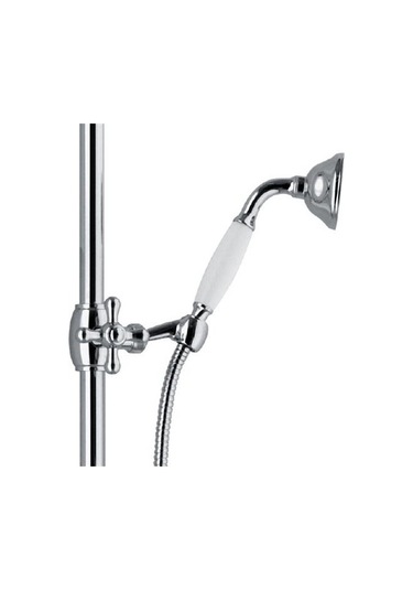 İtalyan Webert Karenina Banyo Bataryasi Swarovsky Taşli Duş Kolonu ,el Duşu Seti Krom
