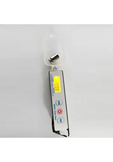 Xuweiwei Hassas Dijital Mutfak Kasik Olcusu Beyaz Pilsiz 500g Kapasite 001 01g Dereceli Aaa Kuru Pil Gida Guvenli Olcum Arac Beyaz