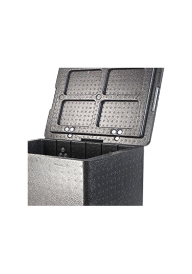 Dolıty Yalıtımlı Gıda Taşıma Kutusu Menteşeli Kapaklı 30-litre Siyah