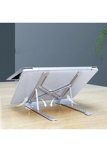 JX-18 Apple Uyumlu MacBook Notebook Katlanabilir Taşınabilir Laptop Stand