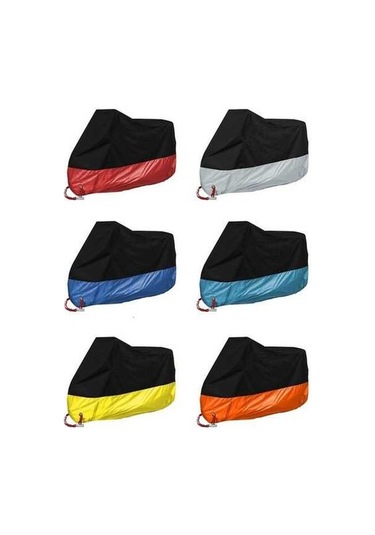 Primepickings 190t Motosiklet Yağmur Kapakları - Toz Geçirmez, Uv Dayanıklı, M Siyah Diğer