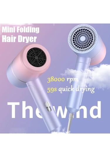 Lixiaqu01 Taşınabilir Anyon Saç Kurutma Makinesi Hızlı Kurutma