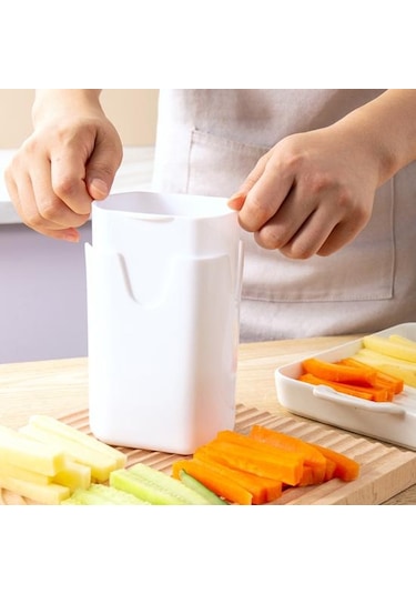 Patates Cipsi Yapıcı Patates Dilimleyici Paslanmaz Çelik Sebze Doğrayıcı Patates Kızartması Meyveler İçin Diğer