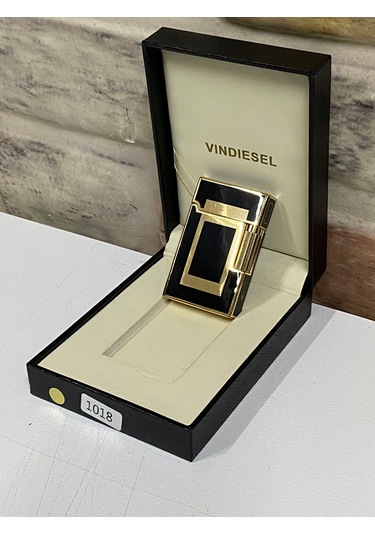 Vindiesel Marka Düz Siyah Sarı Renk Kalın Çizgi Desenli Gazlı Mod