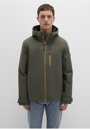 Mavi - Yeşil Ceket 0110606-88487 Yeşil