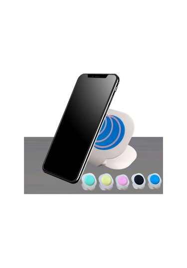 Cbtx Yapışkanlı Araç Kontrol Paneline Montaj Cep Telefonu Braketi Manyetik Emme Cep Telefonu Tutacağı - Beyaz / Sarı