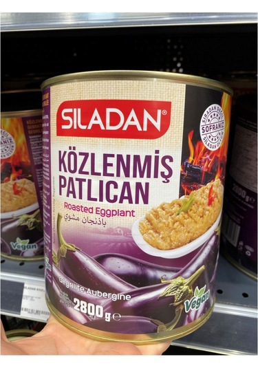 Közlenmiş Patlıcan 2800 Gr - Pratik, Katkısız