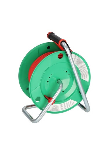 Brennenstuhl Garant G Bretec Serisi Ip44 Lisanslı Cablepilot 38+2 Metre Bahçe Ve Dış Mekan İçin Makaralı Kablo