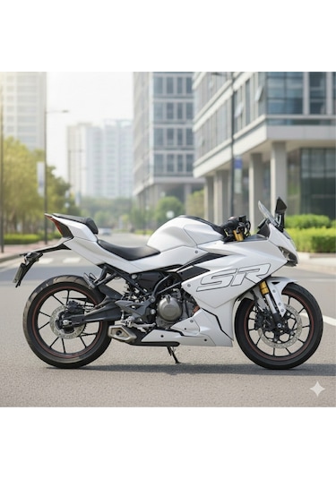 Cf Moto 250sr Parçalı Kaplama Folyo Sticker4