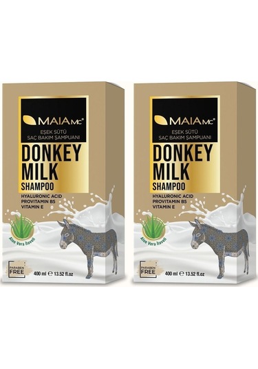 Maia Mc Eşek Sütü Saç Bakım Şampuanı 2 x 400 ML