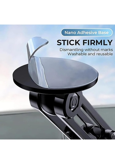 Yaozixa Araç Telefon Tutucu Manyetik 360 Döner Katlanabilir Ev Araç Ofis Kullanımı Gümüş Altın Pembe Siyah Renk Seçeneği Diğer