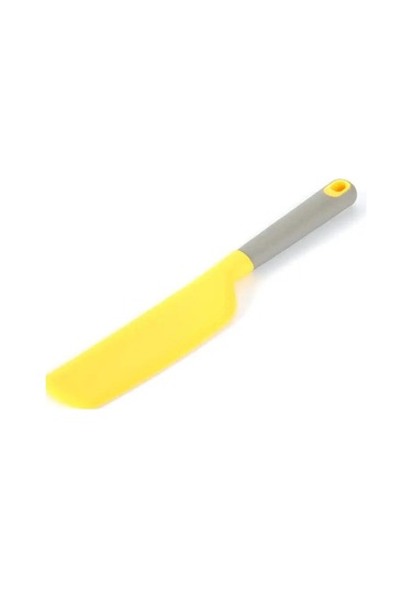 Sarı Büyük Silikon Pişirme Kazıyıcı Krem Kazıyıcı Reçel Karıştırma Bıçağı Kek Kazıyıcı Ekmek Bıçağı Pişirme Aracı
