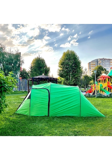 Argeus Family 4+2 Kişilik 4 Mevsim Kamp Çadırı Arg-202 Altın