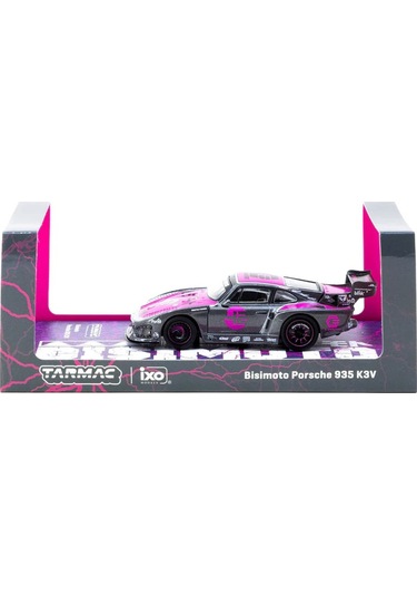 Tarmac Works X İxo Models 1/64 Bisimoto Porsche 935 K3v With Tarmac Cards Combo Set - Hobby64