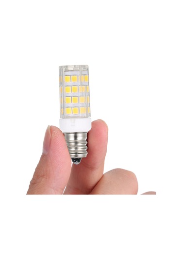 Moveevo E12 Vidalama Led Ampul 5w 3000k Isık 51 Led 360 Aydınlatma 220v-240v Mikrodalga Fırın Buzdolabı适合 Ilık Beyaz