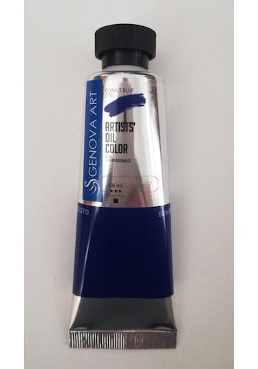 Cenova Art Profesyonel Yağlı Boya 370 Cobalt Blue 50 ML