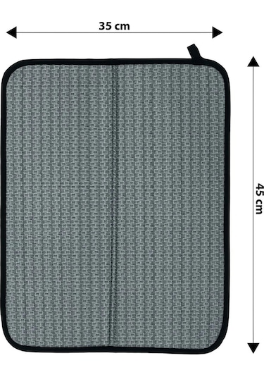 Bulaşık Kurutma Matı Bulaşık Matı - Gri