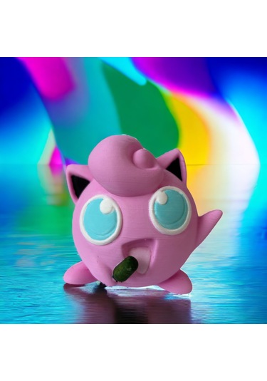 Jiglyypuff Pokemon 3d Figürü