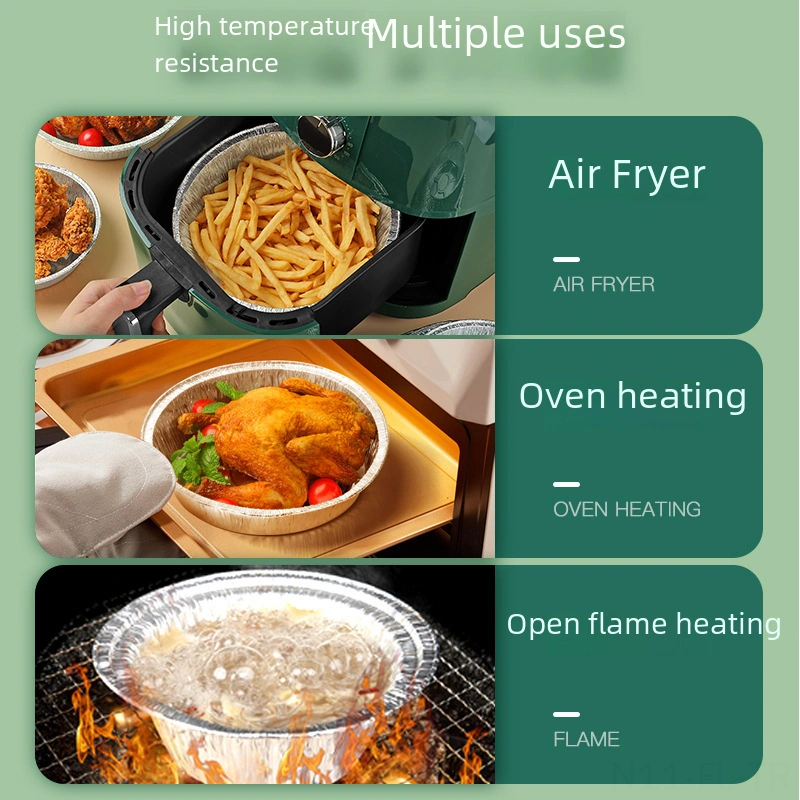 Lemestar Ev Kullanıma Uygun 7 İnç Derin Alüminyum Folyo Fırın Tepsisi, Yağ Geçirmez, Yapışmaz, 50 Adet, Fırınlama, Izgaralama İçin Diğer