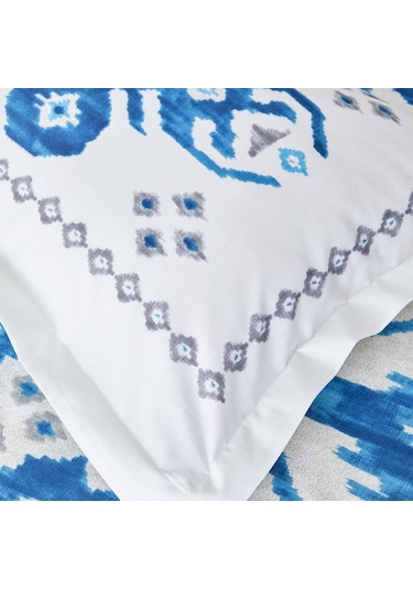 Karaca Home Neos Pamuk Çift Kişilik Nevresim Takımı Mavi