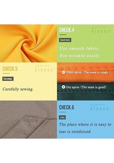 Fastbuy Kadın Erkek İçin Uzun Bağlı Ayarlanabilir Önlük 18 Renk Şef Ki Koyu Gri Diğer Diğer