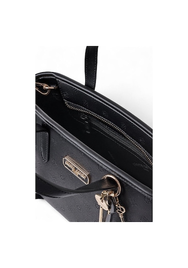 Pierre Cardin Logo Detaylı Siyah Kadın El Çantası 05pc25k102-p Siyah