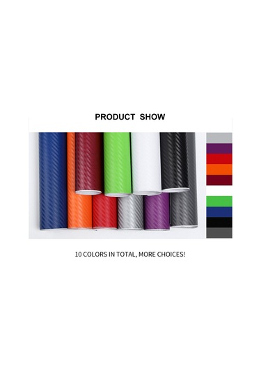 Dianziye Otomatik Karbon Fiber Dekoratif Sticker 3d Desenli 127x10 Cm Pvc Araç Fırça Ve Pas Koruması Folyo Gümüş Rengi