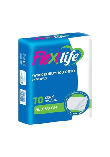 Flexilife 60 x 90 CM Yatak Koruyucu Örtü 10'lu