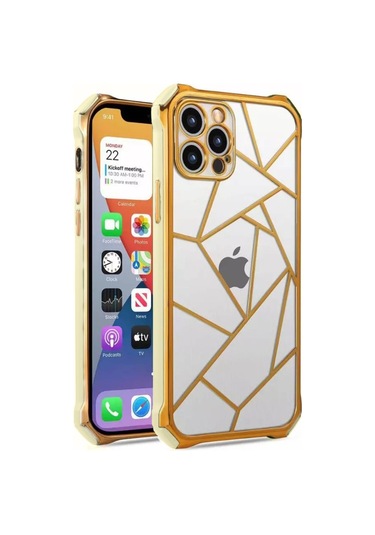 Iphone 12 Pro Max Kilif Lazer Prizma Kamera Korumali Kapak 553329488