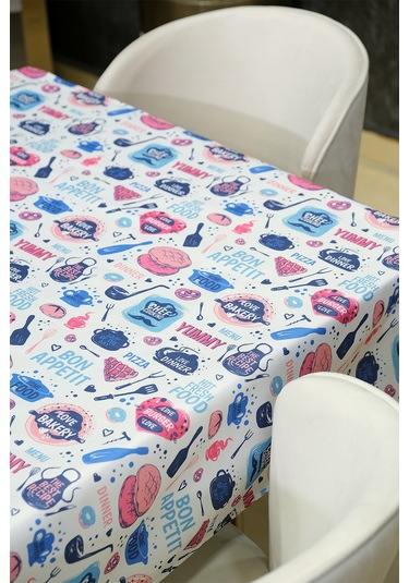 Sufre Sıvı Geçirmez Masa Örtüsü Sofra Bezi Sofra Örtüsü Piknik Örtüsü Turkuaz