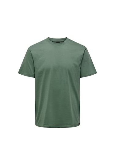 Only & Sons Erkek T Shirt 22025208 Yeşil